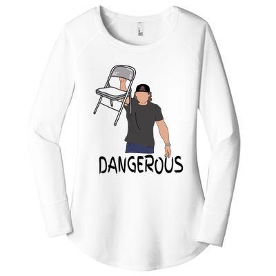 Dangerous Chair Women's Perfect Tri Tunic Long Sleeve Shirt