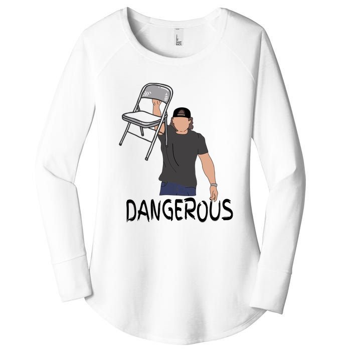 Dangerous Chair Women's Perfect Tri Tunic Long Sleeve Shirt