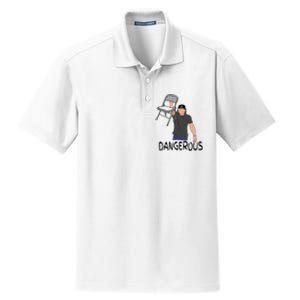 Dangerous Chair Dry Zone Grid Polo