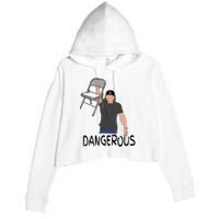 Dangerous Chair Crop Fleece Hoodie