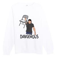 Dangerous Chair Premium Crewneck Sweatshirt