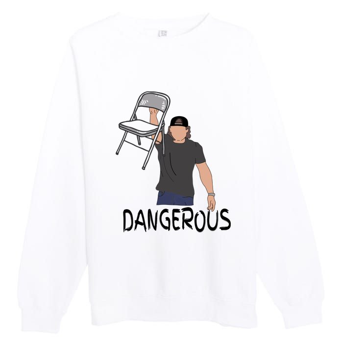 Dangerous Chair Premium Crewneck Sweatshirt