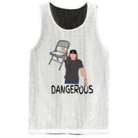 Dangerous Chair Mesh Reversible Basketball Jersey Tank