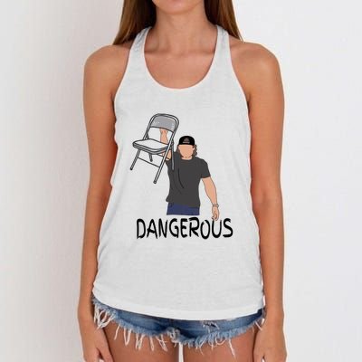 Dangerous Chair Women's Knotted Racerback Tank