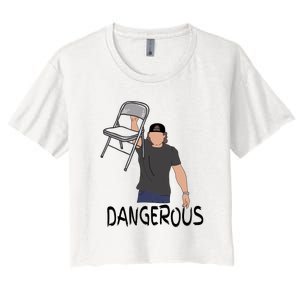 Dangerous Chair Women's Crop Top Tee