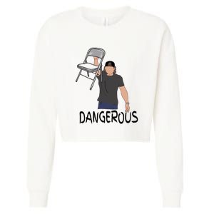 Dangerous Chair Cropped Pullover Crew