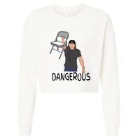 Dangerous Chair Cropped Pullover Crew