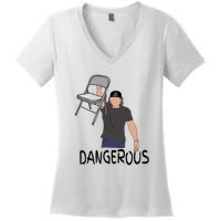 Dangerous Chair Women's V-Neck T-Shirt