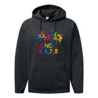 Dance Coach Dancer Dancing Dance Teacher Instructor Performance Fleece Hoodie