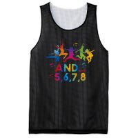 Dance Coach Dancer Dancing Dance Teacher Instructor Mesh Reversible Basketball Jersey Tank