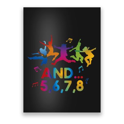 Dance Coach Dancer Dancing Dance Teacher Instructor Poster