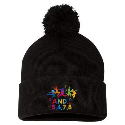 Dance Coach Dancer Dancing Dance Teacher Instructor Pom Pom 12in Knit Beanie
