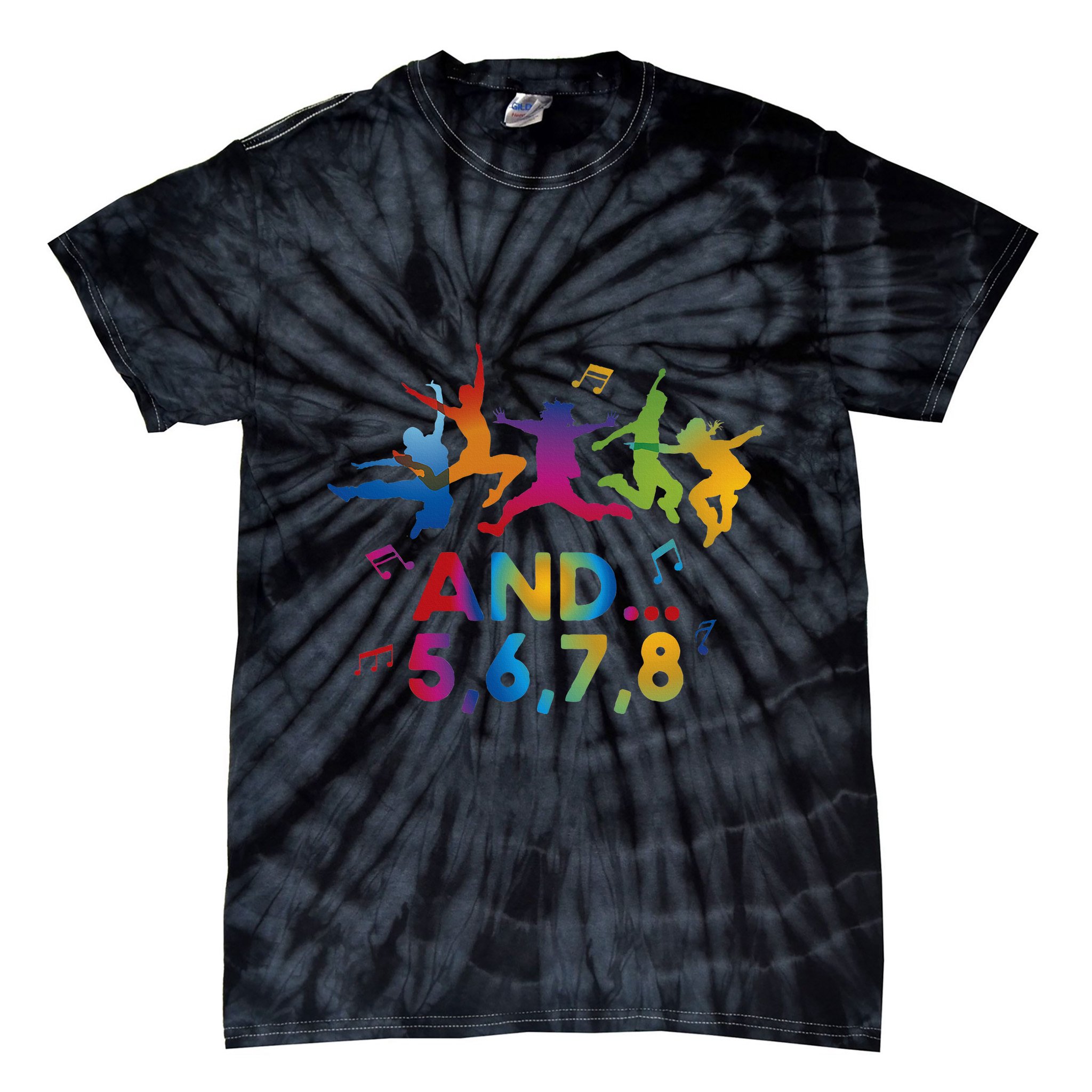 Dance Coach Dancer Dancing Dance Teacher Instructor Tie-Dye T-Shirt