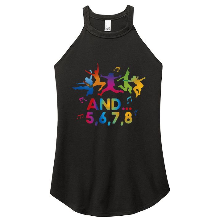 Dance Coach Dancer Dancing Dance Teacher Instructor Women's Perfect Tri Rocker Tank