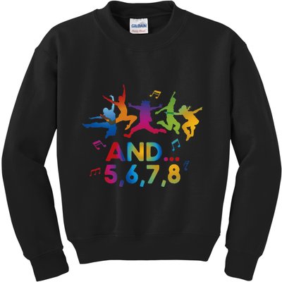 Dance Coach Dancer Dancing Dance Teacher Instructor Kids Sweatshirt