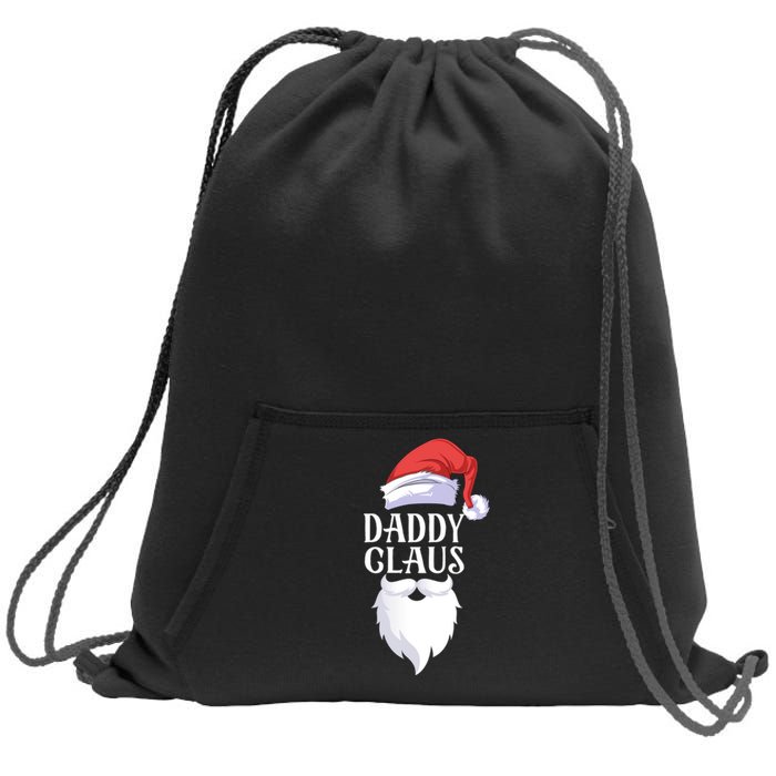 Daddy Claus Sweatshirt Cinch Pack Bag