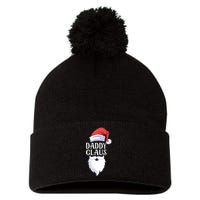 Daddy Claus Pom Pom 12in Knit Beanie