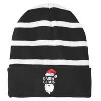 Daddy Claus Striped Beanie with Solid Band