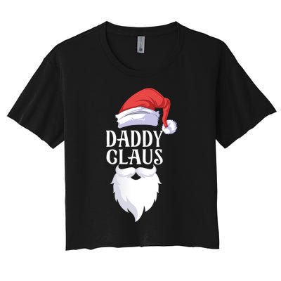 Daddy Claus Women's Crop Top Tee