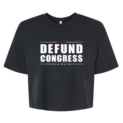 Defund Congress Bella+Canvas Jersey Crop Tee