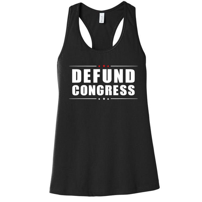 Defund Congress Women's Racerback Tank