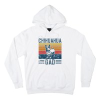 Dog Chihuahua Dad Vintage Chihuahua Dad Hoodie