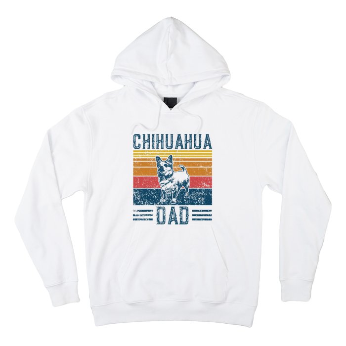 Dog Chihuahua Dad Vintage Chihuahua Dad Hoodie