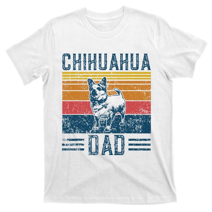 Dog Chihuahua Dad Vintage Chihuahua Dad T-Shirt