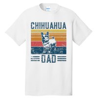 Dog Chihuahua Dad Vintage Chihuahua Dad Tall T-Shirt