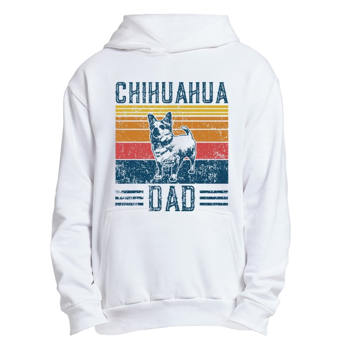 Dog Chihuahua Dad Vintage Chihuahua Dad Urban Pullover Hoodie