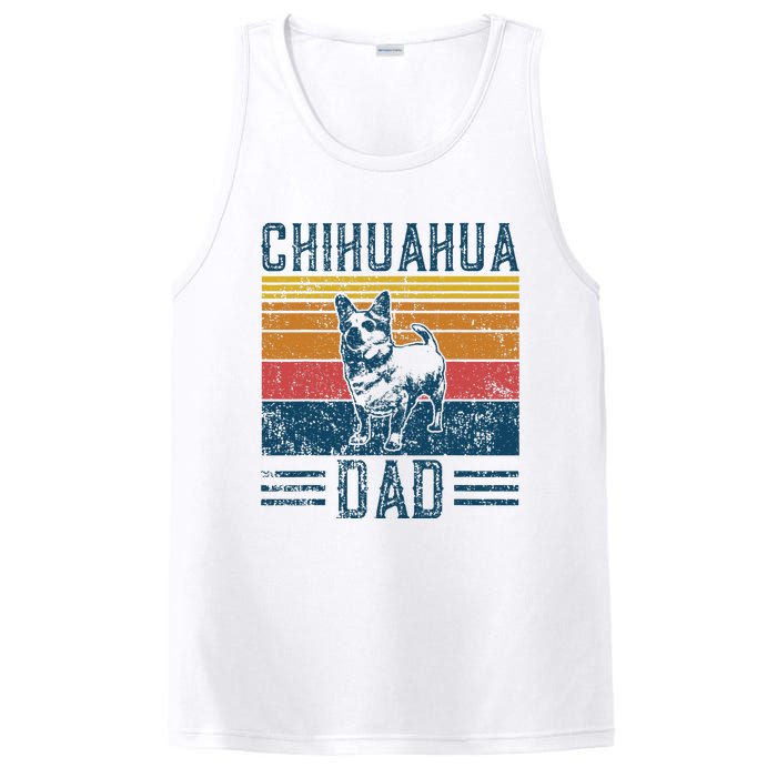 Dog Chihuahua Dad Vintage Chihuahua Dad PosiCharge Competitor Tank