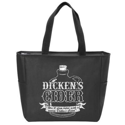 Dickens Cider Zip Tote Bag