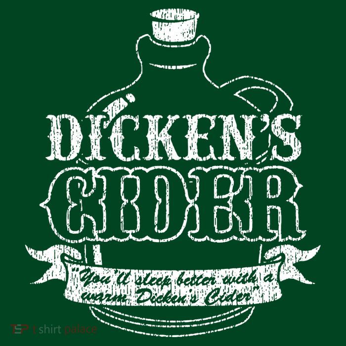 Dickens Cider Button