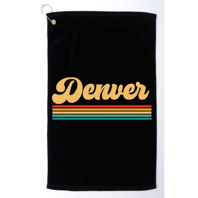 Denver Colorado Golf Towel