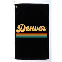 Denver Colorado Golf Towel