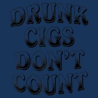 Drunk Cigs Don't Count Infant Baby Jersey Bodysuit