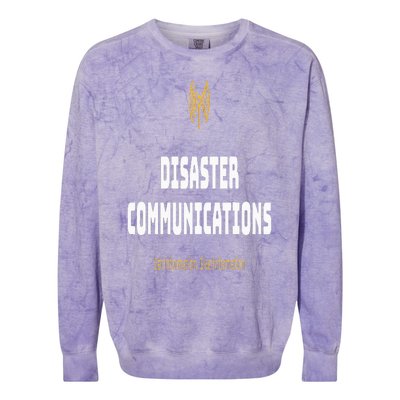 Disaster Communications Colorblast Crewneck Sweatshirt