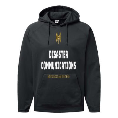 Disaster Communications Performance Fleece Hoodie