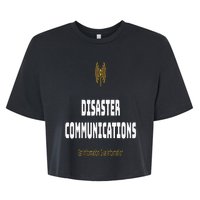 Disaster Communications Bella+Canvas Jersey Crop Tee