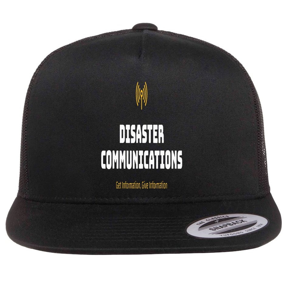 Disaster Communications Flat Bill Trucker Hat