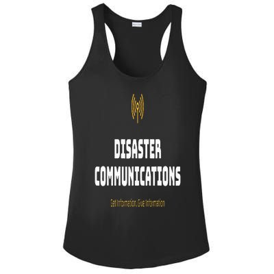 Disaster Communications Ladies PosiCharge Competitor Racerback Tank