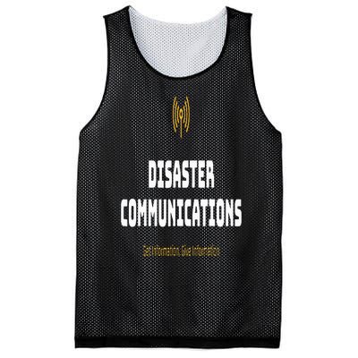 Disaster Communications Mesh Reversible Basketball Jersey Tank