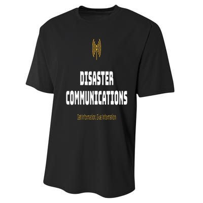 Disaster Communications Performance Sprint T-Shirt