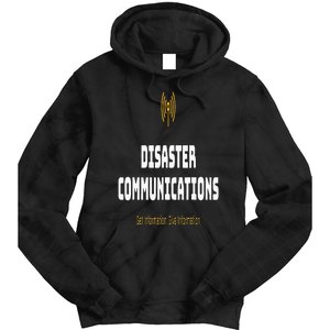 Disaster Communications Tie Dye Hoodie