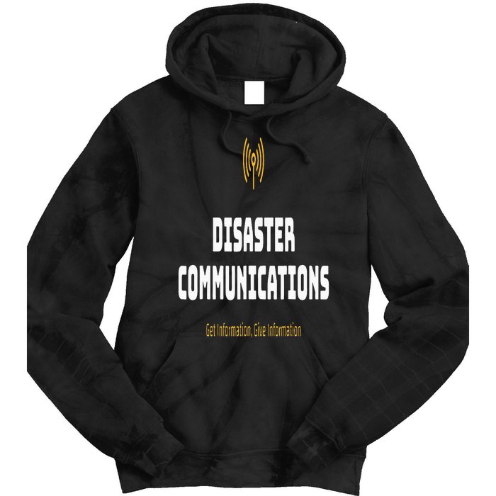 Disaster Communications Tie Dye Hoodie