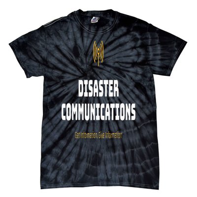 Disaster Communications Tie-Dye T-Shirt