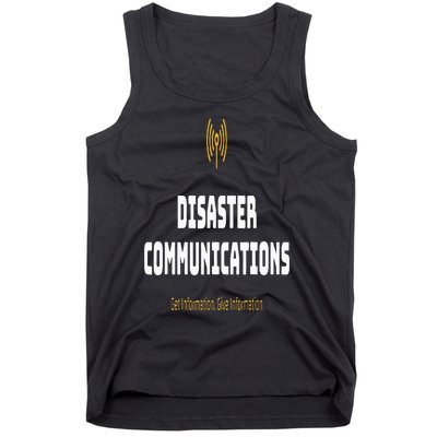 Disaster Communications Tank Top