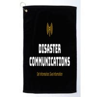 Disaster Communications Golf Towel