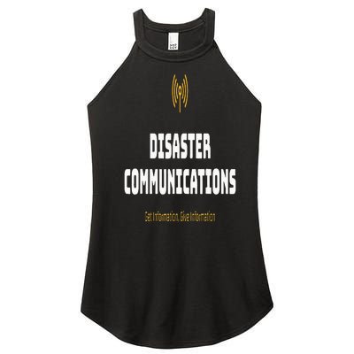 Disaster Communications Women’s Perfect Tri Rocker Tank