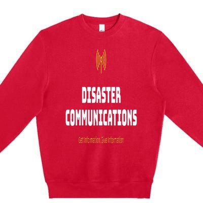 Disaster Communications Premium Crewneck Sweatshirt